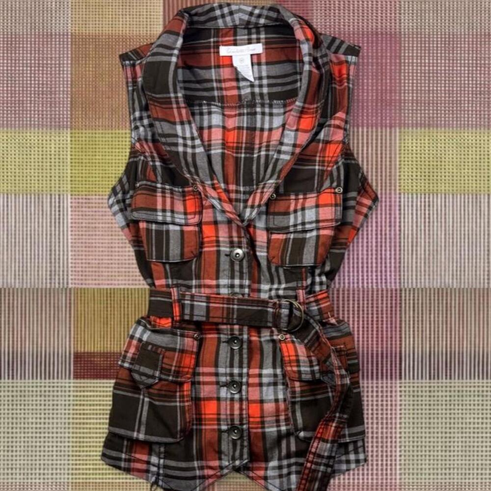 Vintage 2000’s Charlotte Russe Plaid Top